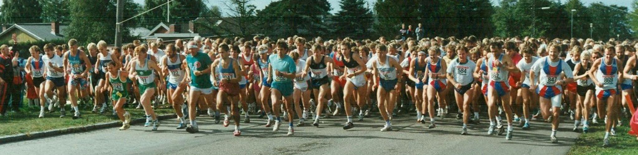 Grænseløbet 1989 – historisk foto fra løbet